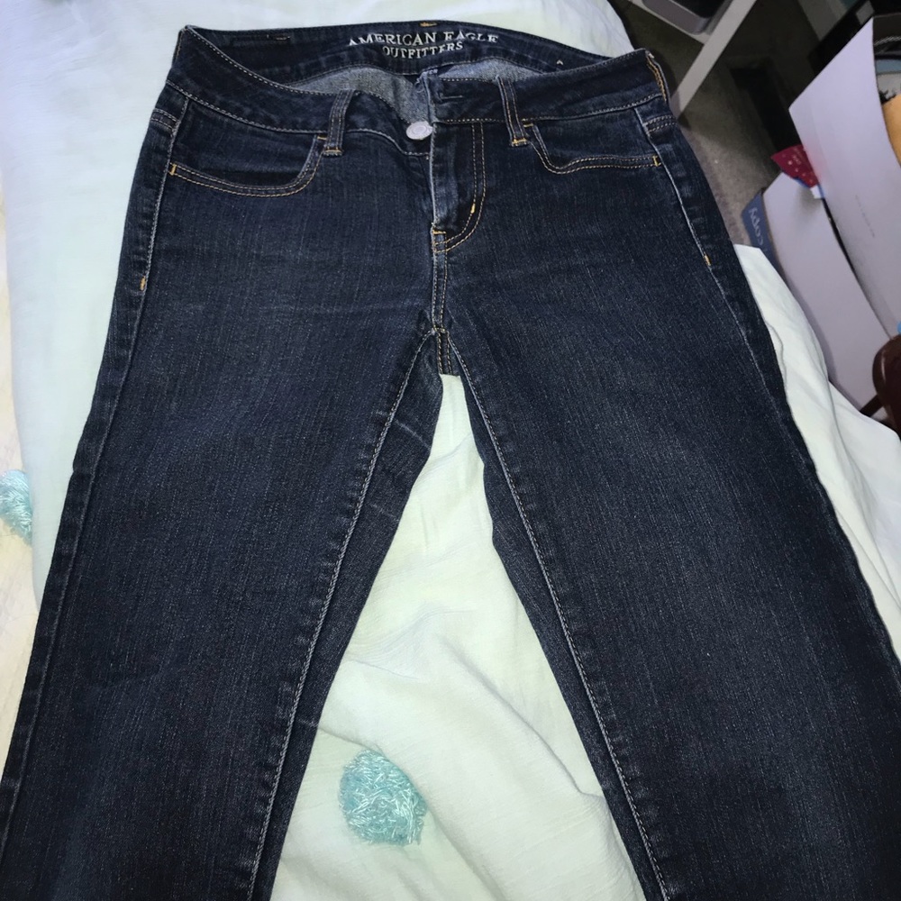 American Eagle Dark Wash Jeggings